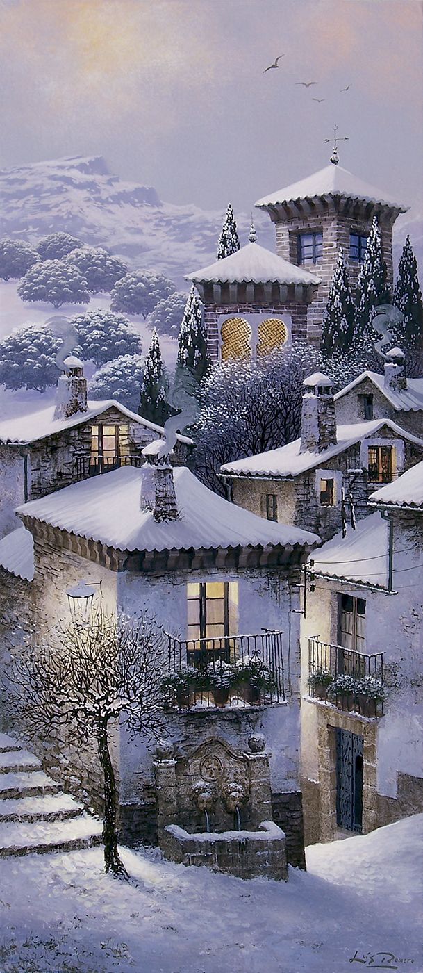Nieve en la judería