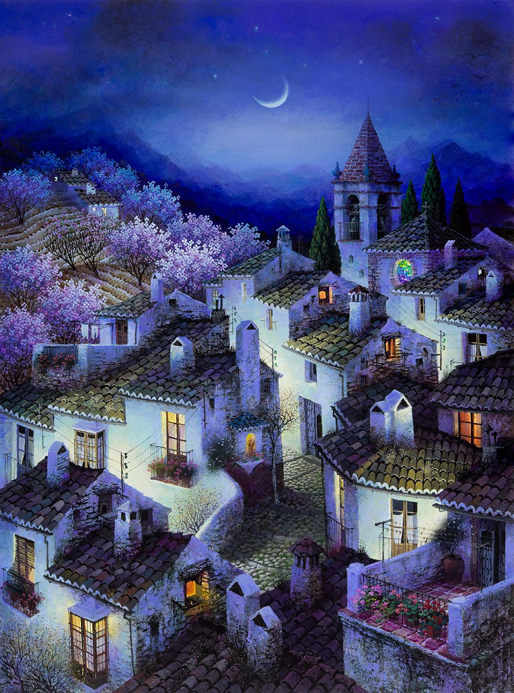 Nocturno azul